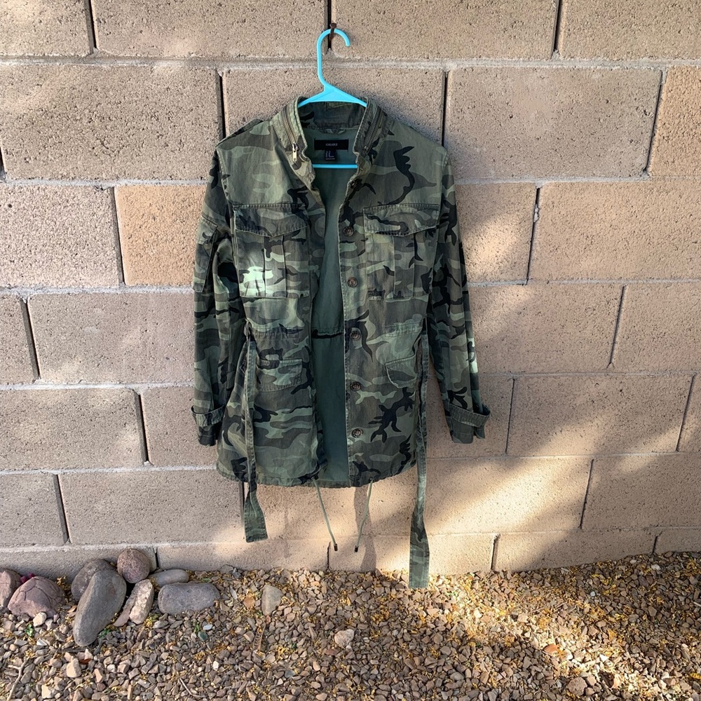 Forever 21 Camouflage jacket